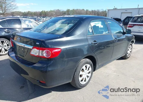 2011 Toyota Corolla Le z USA, uszkodzony, nr VIN 2T1BU4EE5BC605469